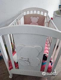 Culla bambini azzurra design