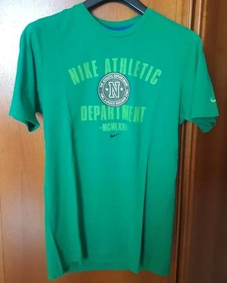 Maglietta T-shirt Nike Tg L Verde Uomo