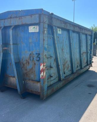 CONTAINER SCARRABILE USATO CON COPERCHIO
