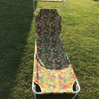 Ombrellone grande + base e lettino