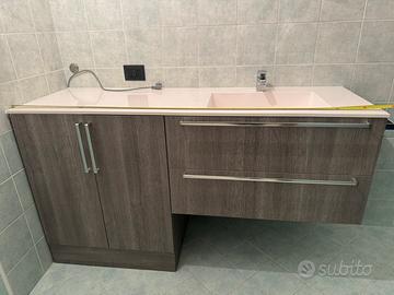 Mobile bagno grigio