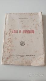 Scritti di Avanguardia - Ernesto Simini, 1932.