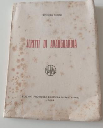 Scritti di Avanguardia - Ernesto Simini, 1932.