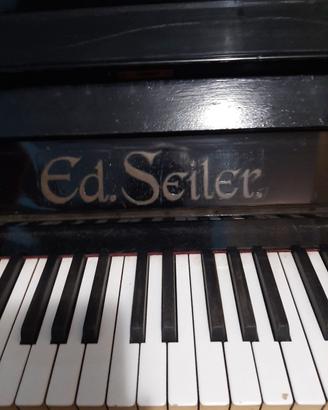 Pianoforte Ed. Seiler verticale funzionante