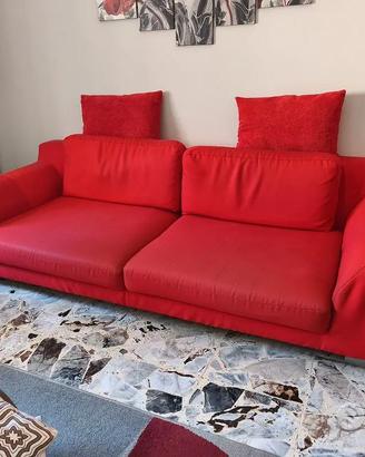 DIVANO ROSSO CALLIGARIS