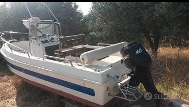 Barca sidra master 600 senza motore