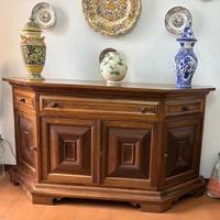 Credenza costruita da falegname interamente in Noc