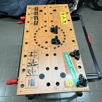 Banco da hobby legno con funzione da pressa