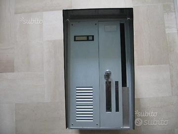 Casellario postale inox pred. citofono da incasso