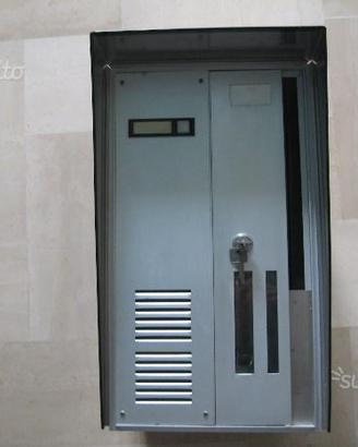 Casellario postale inox pred. citofono da incasso