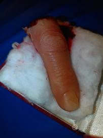 DITO FINTO MOZZATO IN SILICONE 