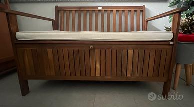 Panchina da giardino con contenitore – marca Cesar