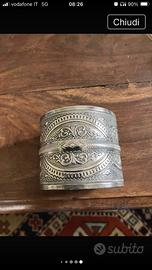 Bracciale etnico berbero in argento