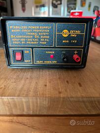 Alimentatore stabilizzato marca Zetagi Mod.143