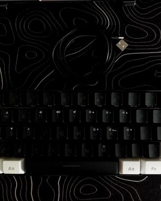 Tastiera Gaming G61 60% RGB (Cavo USB-C incluso)