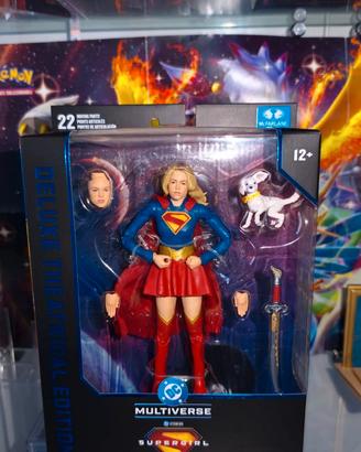 Action Figure Supergirl Krypto - McFarlane Deluxe
