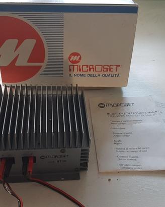 RIDUTTORE  da 24V a 12V MICROSET RT15-  NAUTICA