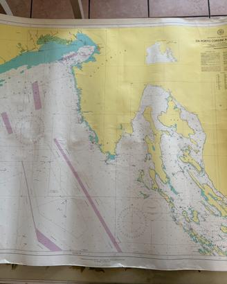 Carta Nautica “Da Porto Corsini all’isola di Pag”