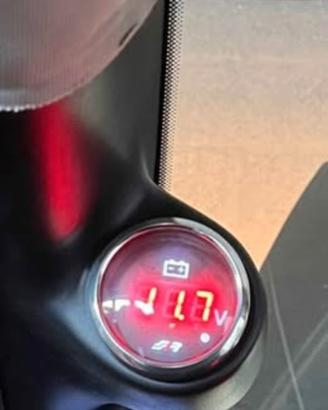 Manometro simoni racing volt batteria voltmetro 