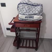 Affettatrice  con mobile con ruote