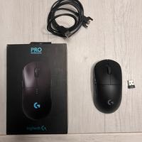 Mouse logitech g pro wireless nero