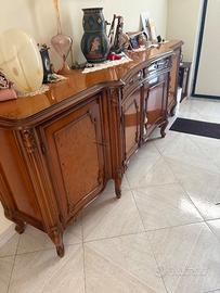 Vetrinetta, mobile basso e armadio