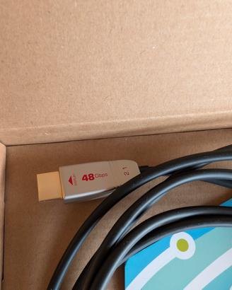 cavo HDMI fibra ottica 2.1