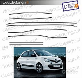 Adesivi replica fasce strisce Renault twingo
