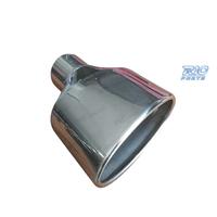 TERMINALE SCARICO OVALE IN ACCIAIO INOX TIPO RS4 C