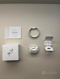 airpods pro con confezione e accessori originali