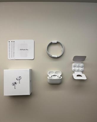 airpods pro con confezione e accessori originali
