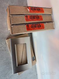 Placca 4 posti BTICINO AIR LNC4804TIS titanio