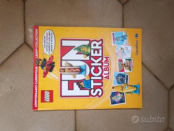 Album figurine LEGO Carrefour 2023 con stickers 