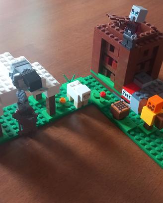 lego minecraft l'avanposto dei predoni 