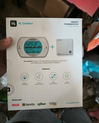 cronotermostato hi comfort t100