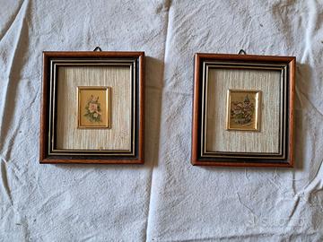 QUADRI SU FOGLIA D’ORO