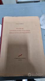 6265-Libro Studi di Letteratura Italiana Dell'otto