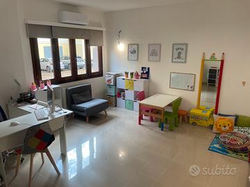 Stanza in condivisione con pedagogista