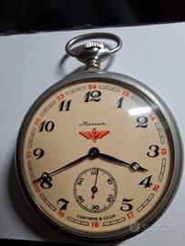 Molnija Orologio da Tasca Ferrovie