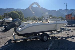 open 6 metri + yamaha nuovo + carrello