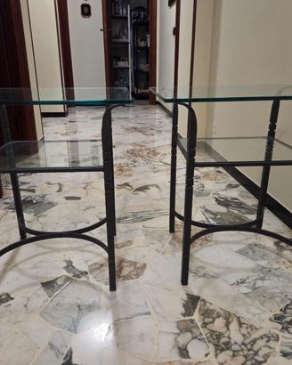 Comodini in ferro battuto
