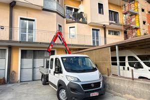 Fiat Ducato 2.3 MJT 130CV CASSONE CON GRU 7 POSTI 