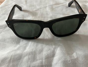 Ray-Ban ORB2283 Burbank Tortoise Grey 55 Nuovi