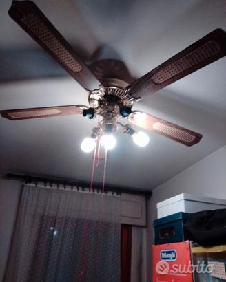 Lampadario ventilatore