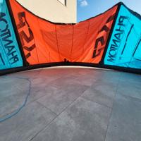 KIT KITE 2 vele 7, 10m, + tavola  + barra + acc