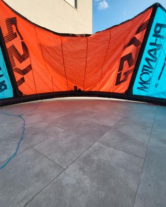 KIT KITE 2 vele 7, 10m, + tavola  + barra + acc