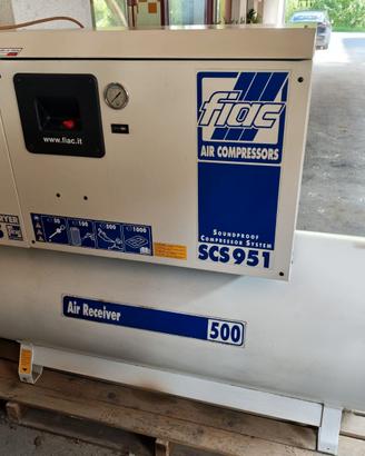 compressore aria FIAC SCS951ABS come nuovo,Leggere
