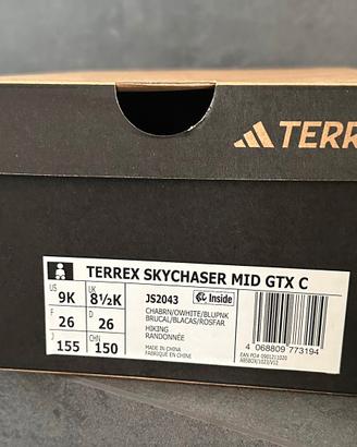 Scarpe da hiking Terrex Gore-tex Taglia 26