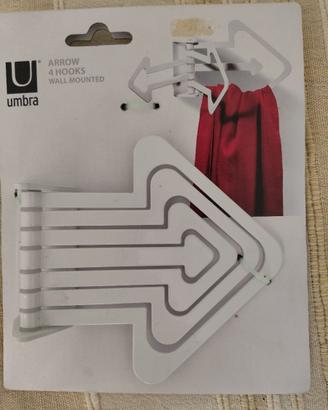 Appendiabiti di Design Umbra "Arrow" 4 Ganci