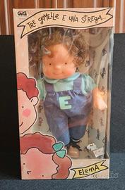 Gig Tre Gemelle E Una Strega Elena Bambola Gomma 